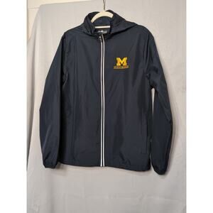 Charles Rivers Michigania Mens Rain Coat Hooded Size Small (551)